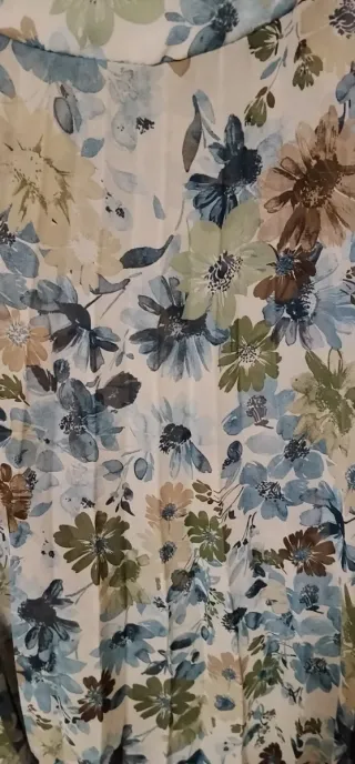 Blusa floreale BLUE JONY taglia unica