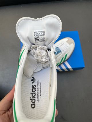 Zapatillas Adidas Samba OG Verdes y Blancas