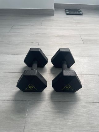 Juego Mancuernas 10 Kg (2 unidades) no envio