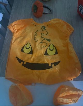 Disfraz Calabaza Bebé + Diadema