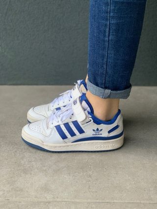Adidas Forum Bold Azul e Branco