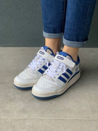 Adidas Forum Bold Azul e Branco