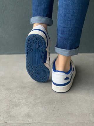 Adidas Forum Bold Azul e Branco