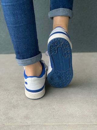 Adidas Forum Bold Azul e Branco