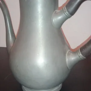 Caffettiera in peltro anni '70