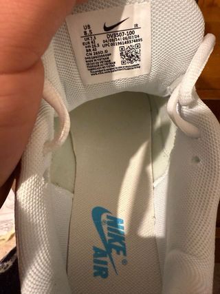 Nike Air Max Plus Blancas Naranja