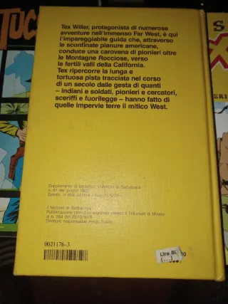 Classic Tex n°1 a color e manuali Tex fumetto