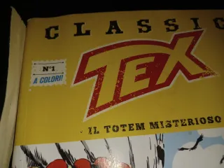 Classic Tex n°1 a color e manuali Tex fumetto