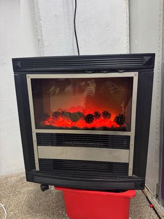 Chimenea eléctrica decorativa
