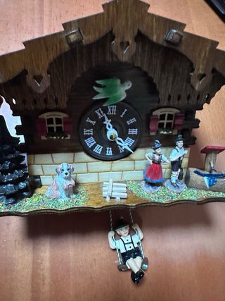 Reloj de cuco alemán Trenke Uhren con música