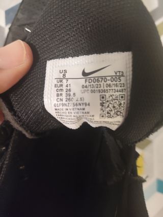 Zapatillas Nike Negras