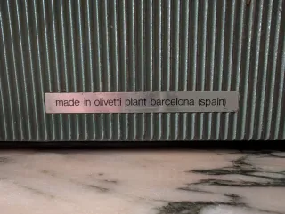 Máquina de escribir Olivetti Lettera 32