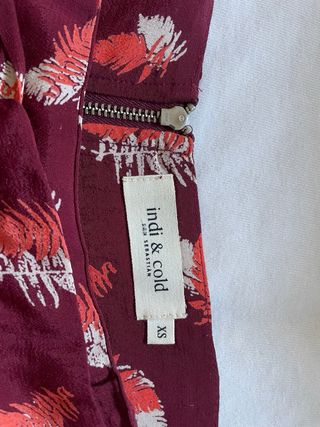 Falda Indi&Cold XS con nudo lateral