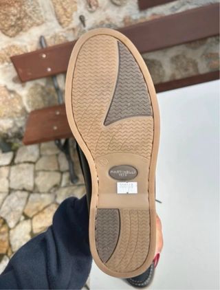 Náuticos de piel Martinelli Azul Marino