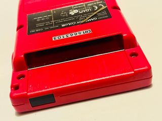 Nintendo GAME BOY COLOR Rojo con soporte 3D