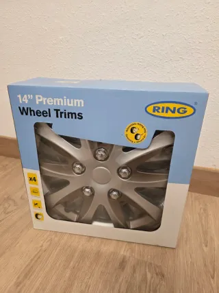 Tapacubos 14 Premium RING (4 unidades)