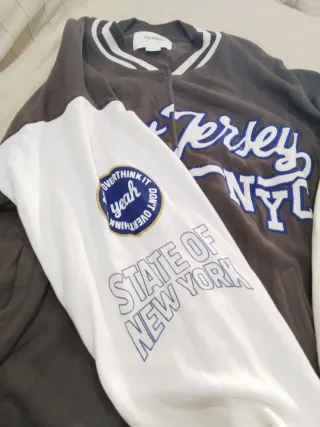 Chaqueta Bomber Pull&Bear New Jersey NYC