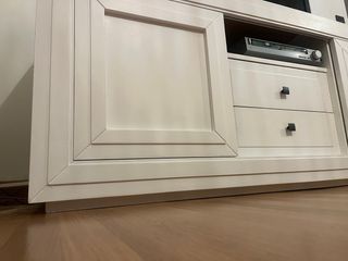 Mueble TV madera 150cm blanco