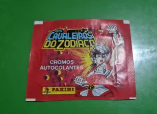 Sobre Cromos Caballeros del Zodiaco Panini