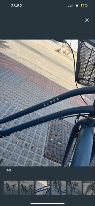 Bicicleta Urbana Elops con Cesta