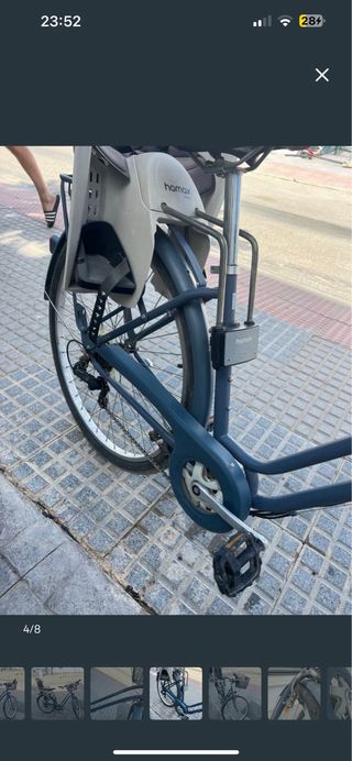 Bicicleta Urbana Elops con Cesta