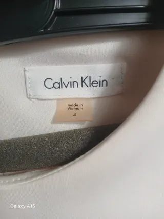 Vestido Calvin Klein Neopreno Talla S-36