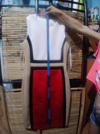 Vestido Calvin Klein Neopreno Talla S-36