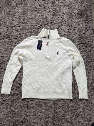 Maglione Polo Ralph Lauren bianco