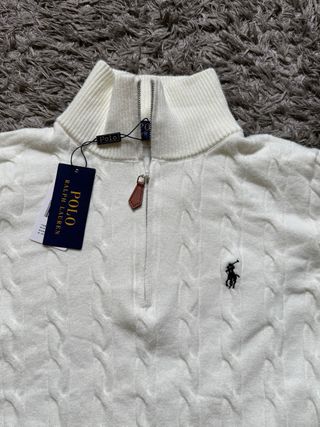 Maglione Polo Ralph Lauren bianco
