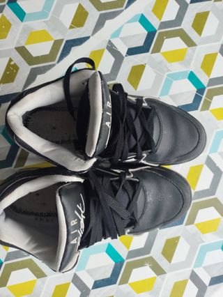 Nike Air Flight Zapatillas Negras Blancas