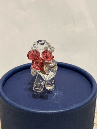 Kris Bear Say It With Roses Swarovski