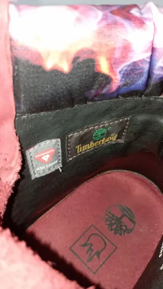 Botas Timberland Edición Limitada Rojas