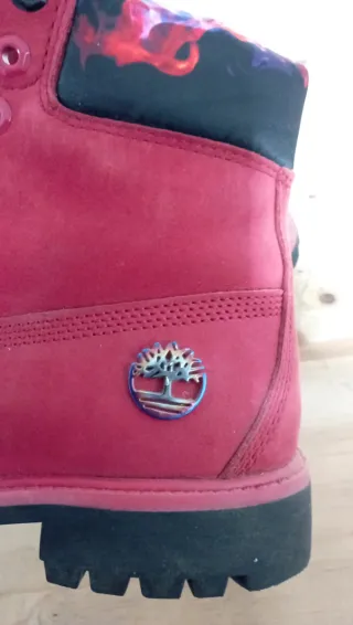 Botas Timberland Edición Limitada Rojas