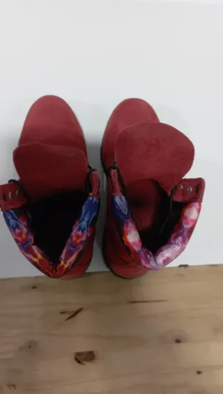 Botas Timberland Edición Limitada Rojas