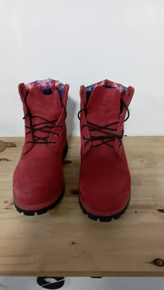 Botas Timberland Edición Limitada Rojas