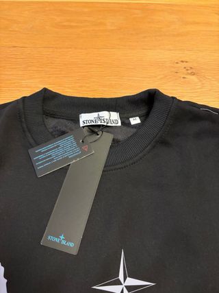 Sudadera Stone Island Negra