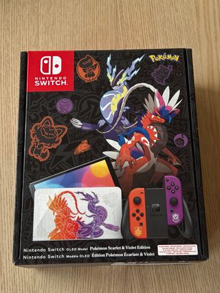 Nintendo Switch OLED Edizione Pokemon Scarlatto