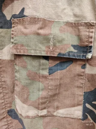 Chaqueta camuflaje España