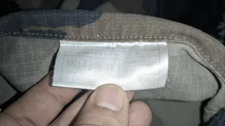 Chaqueta camuflaje España