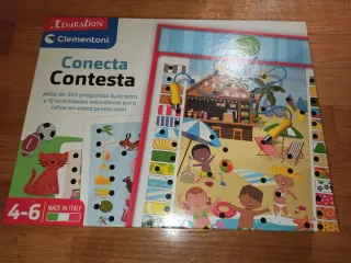 Juego Clementoni Conecta Contesta 4-6 años