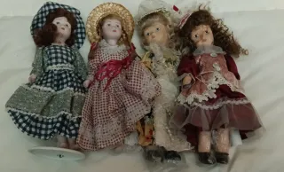 Muñecas de porcelana lote