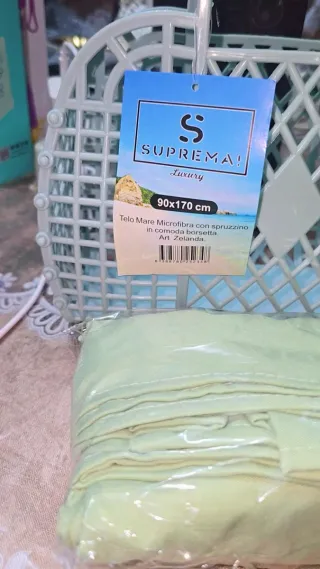 Borsa Mare Suprema con Telo e Spruzzino