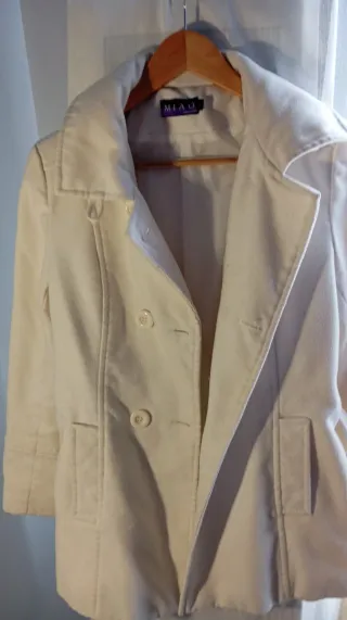 Chaquetón blanco