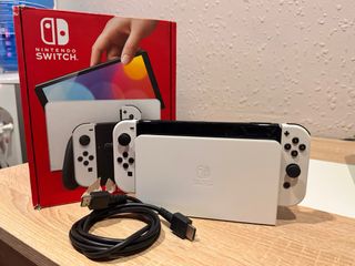 Nintendo Switch OLED Blanca