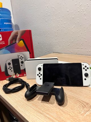 Nintendo Switch OLED Blanca