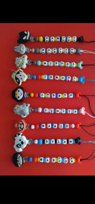 Chupeteros personalizados