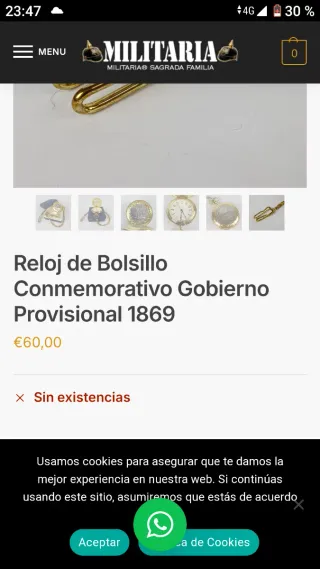 Reloj de bolsillo antiguo