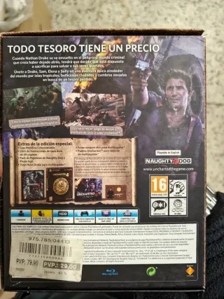 Uncharted 4: El Desenlace del Ladrón PS4 nuevo
