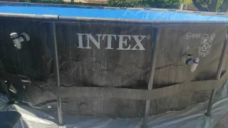 Piscina desmontable Intex grande