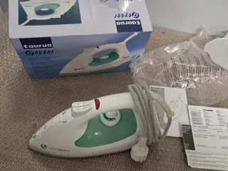 Plancha Taurus Geyser y Secador Braun